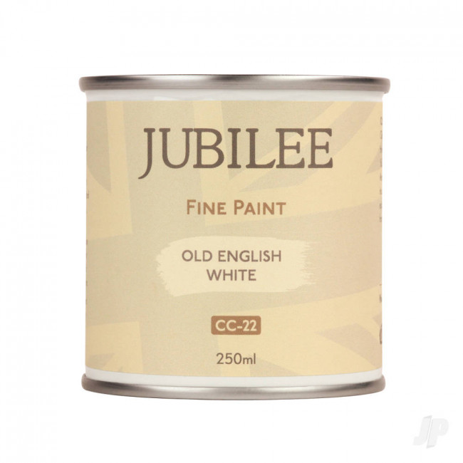 Guild Lane Jubilee All Purpose Acrylic Paint - Old English White (250ml)