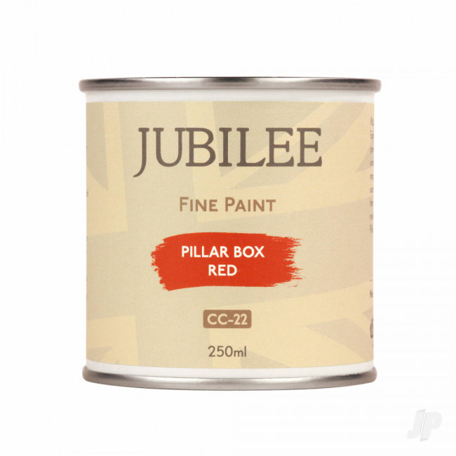 Guild Lane Jubilee All Purpose Acrylic Paint - Pillar Box Red (250ml)