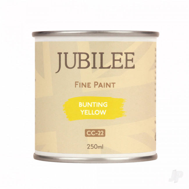 Guild Lane Jubilee All Purpose Acrylic Paint - Bunting Yellow (250ml)