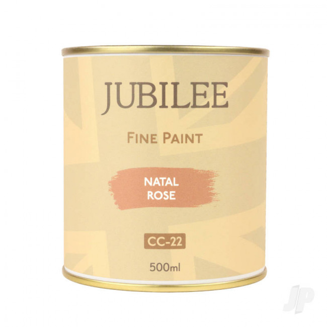 Guild Lane Jubilee All Purpose Acrylic Paint - Natal Rose Pink Red (500ml)
