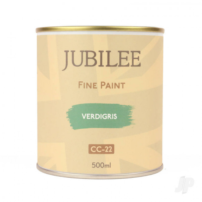 Guild Lane Jubilee All Purpose Acrylic Paint - Verdigris Green (500ml)