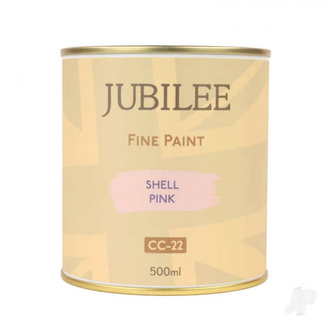 Guild Lane Jubilee All Purpose Acrylic Paint - Shell Pink (500ml)