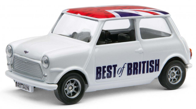 Classic Mini with Union Flag Roof - Corgi Best of British Diecast Car GS82298