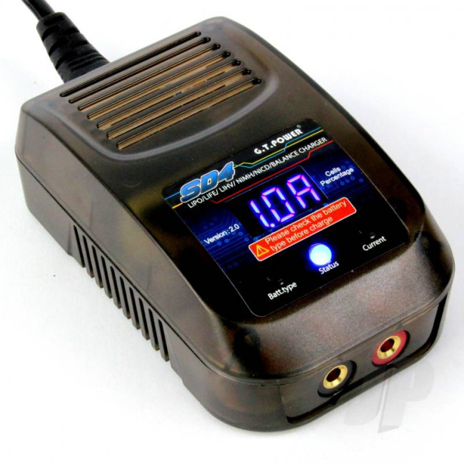 GT Power SD4 20W AC 3A Charger (UK)