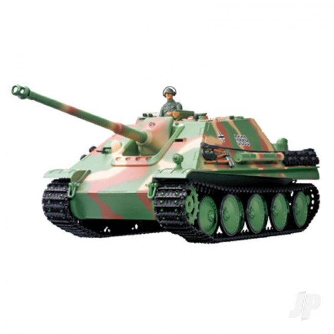 Henglong 1:16 German Jagdpanther with Infrared Battle System (2.4GHz + Shooter + Smoke + Sound) 