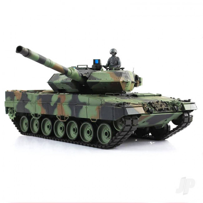 Heng Long 1:16 German Leopard 2A6 (2.4GHz + Shooter + Smoke + Sound)