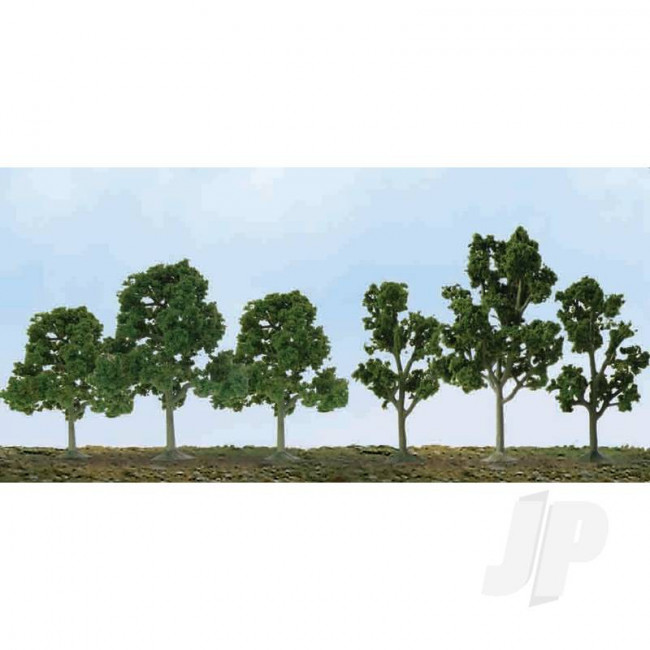 JTT 92119 Deciduous Sycamore, 2.5" to 4.5", N to HO-Scale, (20 pack) Trees For Scenic Diorama Model Trains