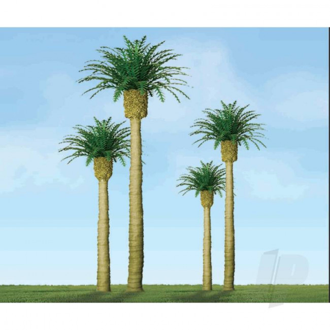 JTT 94354 Phoenix Palm, 3", (3 pack) Trees For Scenic Diorama Model Trains