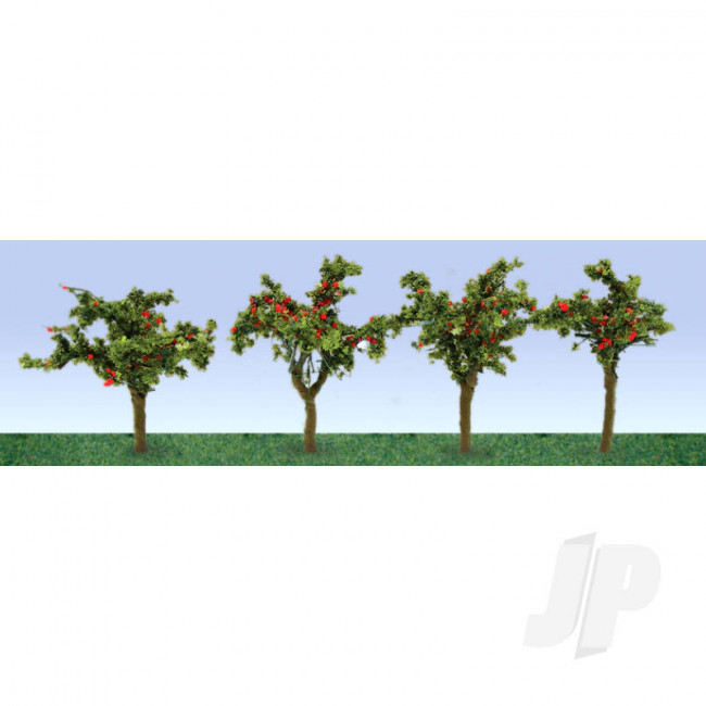 JTT 95517 Apple Field, 1-3/8", HO-Scale, (12 pack) For Scenic Diorama Model Trains