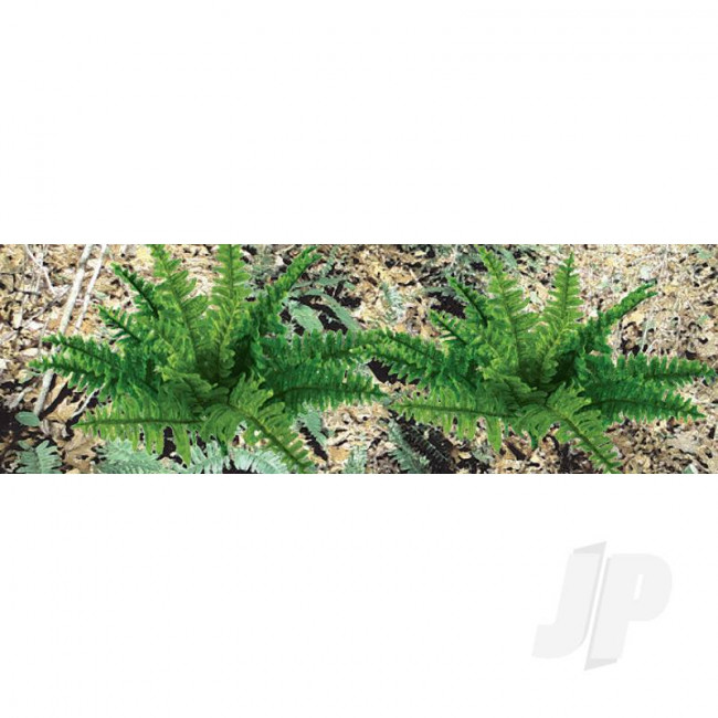 JTT 95534 Ferns, 1" Tall, O-Scale, (9 pack) For Scenic Diorama Model Trains