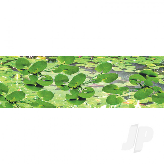 JTT 95538 Lily Pads, 1-1/5" Tall, O-Scale, (9 pack) For Scenic Diorama Model Trains
