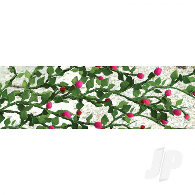 JTT 95539 Rose Vines, 1-3/8" Tall, HO-Scale, (6 pack) For Scenic Diorama Model Trains