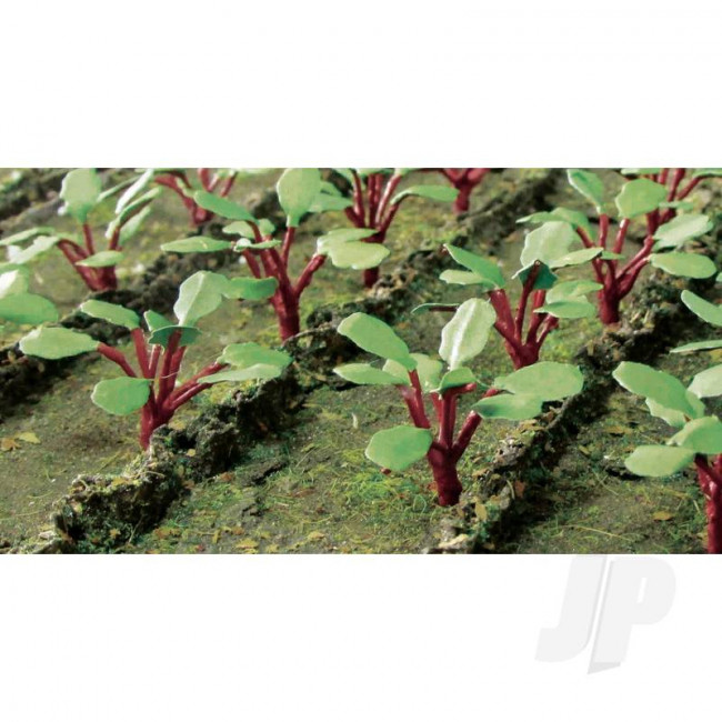 18-pk JTT Scenery O Scale 5/8" Rhubarb Plants #95593 ~ TS 