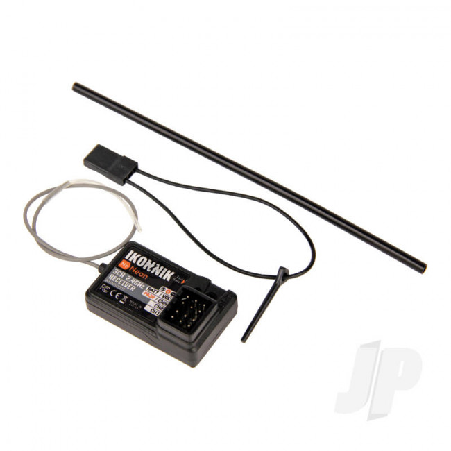 Ikonnik 3-Channel 2.4GHz Neon (Ne) Receiver (for 1:12 Scale)