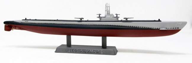 Atlantis Models 1:240 WWII Gato Class Fleet Submarine Plastic Model Kit