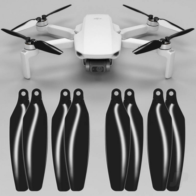 Master Airscrew STEALTH Prop Set x4 Black - DJI Mini 2 / SE RC Drone