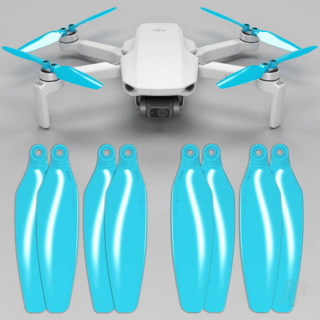 Master Airscrew STEALTH Prop Set x4 Blue - DJI Mini 2 / SE RC Drone
