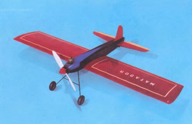 Matador Control Line Balsa Kit from Aero-Naut, Wingspan 1022mm