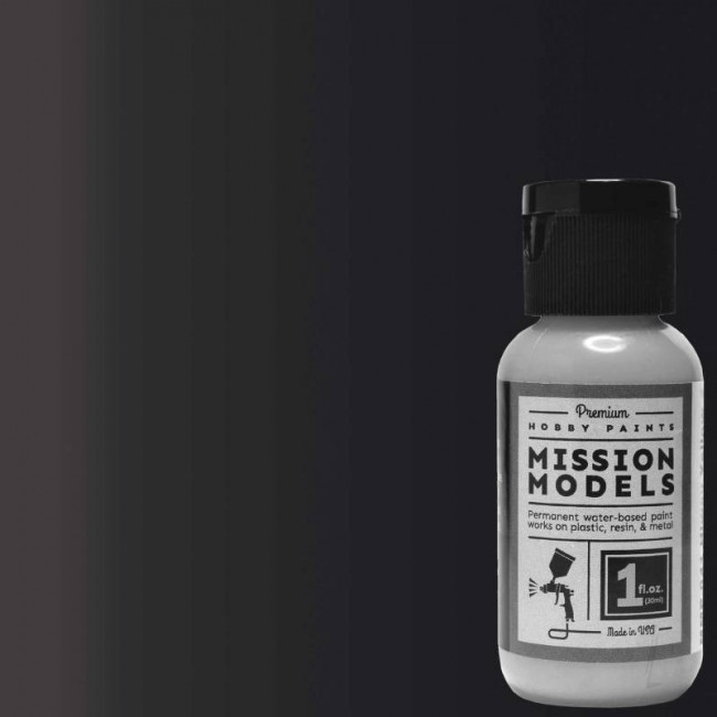 Mission Models Q1 Anti Glare Blue Black (1oz) Acrylic Airbrush Paint