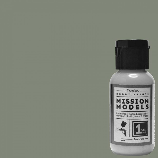 Mission Models Neutral Haze Grey US Navy ( WWII / Post ) (1oz) Acrylic Airbrush Paint