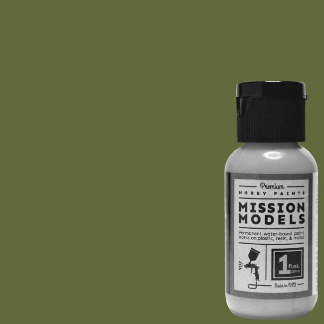 Mission Models Olivegrun RLM 80 (1oz) Acrylic Airbrush Paint