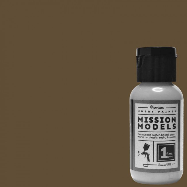 Mission Models Rail Tie Brown (1oz) Acrylic Airbrush Paint