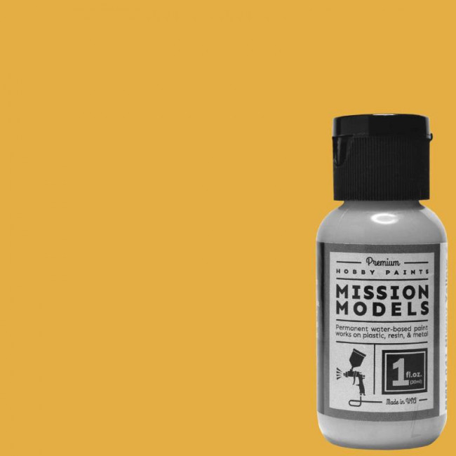 Mission Models New Construction Yellow 1990 to Present (1oz) Acrylic Airbrush Paint