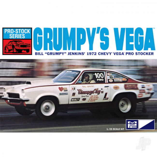 MPC 1972 Chevy Vega Pro Stock / Bill "Grumpy" Jenkins Plastic Kit
