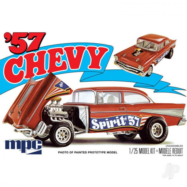MPC 1957 Chevy Flip Nose "Spirit of 57" Plastic Kit