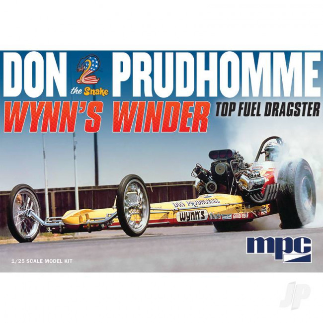 MPC Don "Snake" Prudhomme Wynns Winder Dragster Plastic Kit