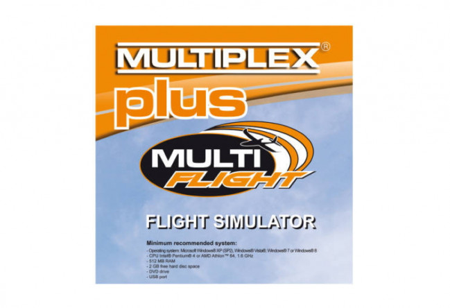Multiplex MULTIflight Plus RC Flight Simulator CD 855332