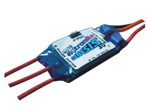 Mtroniks Genesis 30A Brushless ESC Speed Controller for RC Aircraft