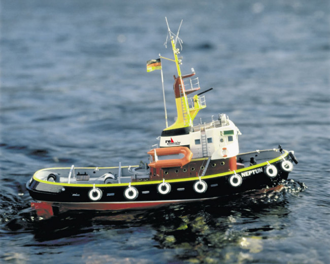 Neptune Tug Boat including Fittings 1:50 Scale Krick Robbe RC Model Kit