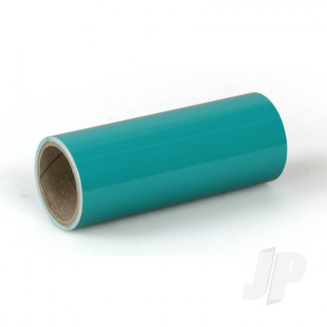 Oracover Oratrim Roll Turquoise (#17) 9.5cmx2m  Self-Adhesive Covering for RC Model Aircraft