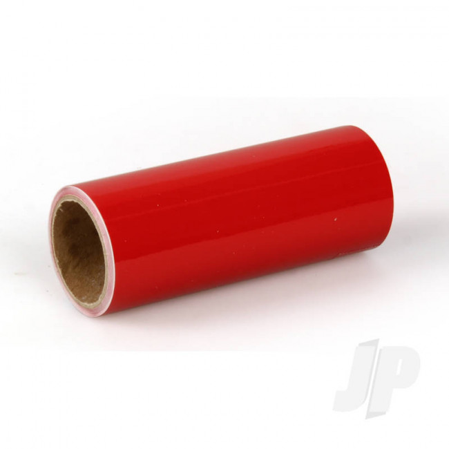 Oracover Oratrim Roll Ferrari Red (#23) 9.5cmx2m  Self-Adhesive Covering for RC Model Aircraft