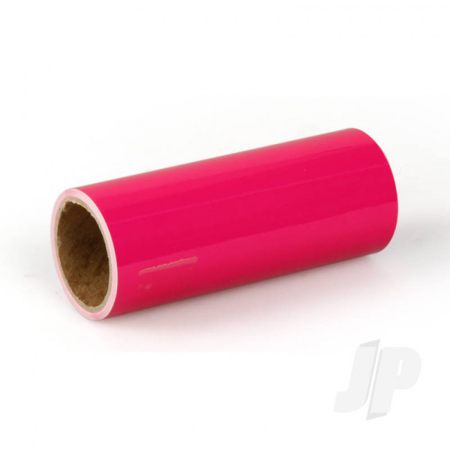 Oracover Oratrim Roll Power Pink (#28) 9.5cmx2m  Self-Adhesive Covering for RC Model Aircraft