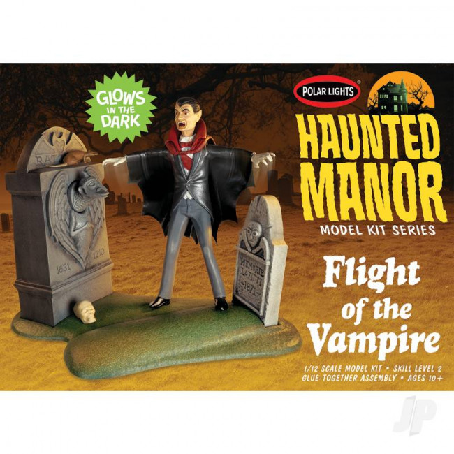 Polar Lights Haunted Manor: Flight of the Vampire Plastic Kit