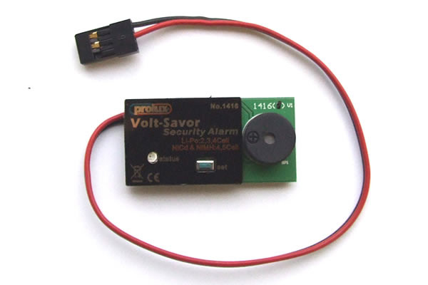 Battery Low Voltage Detector with LED & Audible Alarm 4-16.8V LiPo & 4.8-6V NiMh/NiCad