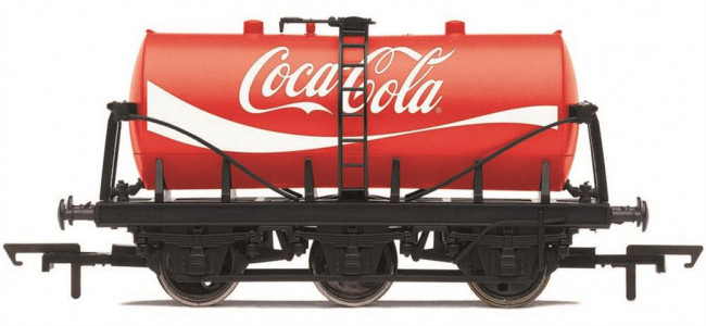 Hornby RailRoad - R60154 Coca-Cola, 6 Wheel Tank Wagon 00 Gauge