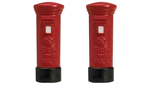 Hornby Accessories - R8579 Skaledale Red Pillar Box - Pack of 2