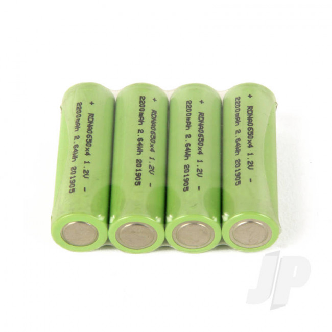 Radient NiMH Battery 1.2V 2200mAh Rechargeable AA Cells (4pcs)