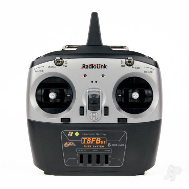 Radiolink T8FB-BT 2.4GHz 8-Ch Transmitter w/Bluetooth + 2x Receivers - Mode 1