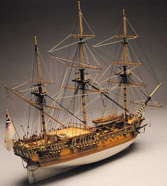 Mantua Panart 1749 Royal Caroline 1:47 Scale Kit - King George II Royal Yacht