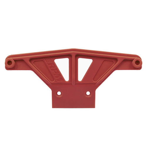 RPM Wide Front Bumper (Red) fits Traxxas Rustler/Stampede