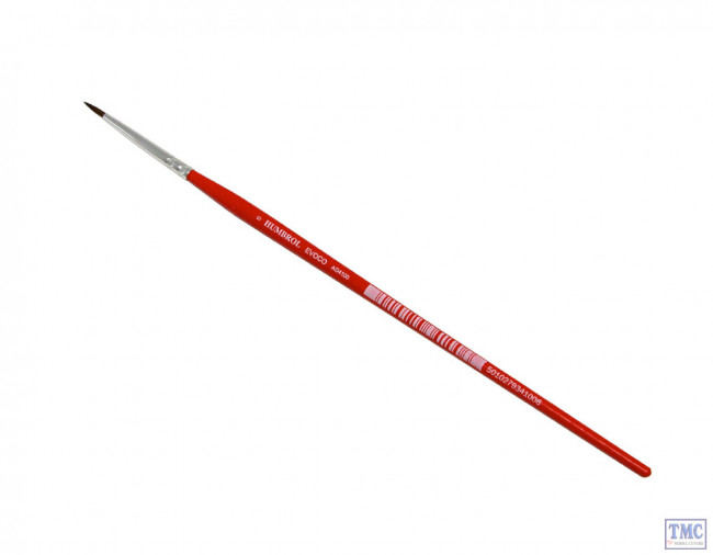 Humbrol Evoco Paint Brush No. 0 AG4100 | For Plastic Model Kits