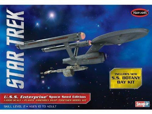 Polar Lights 1:1000 Star Trek TOS USS Enterprise Space Seed Edition Plastic Kit