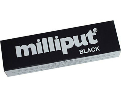 Milliput Black Epoxy Putty Filler Adhesive (113.4g) For Sculpting Models Repair