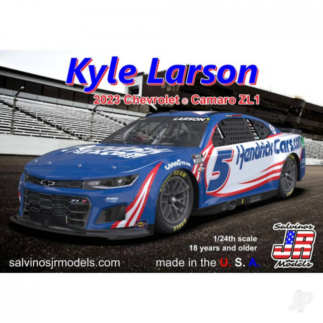 1:24 NASCAR Plastic Car Kit - Kyle Larson - 2023 Chevy Camaro