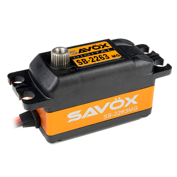 SAVOX SB2263MG LOW PROFILE BRUSHLESS DIGITAL SERVO 10KG/0.076s@6.0V