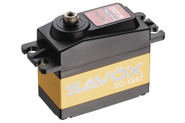 Savox SC1257TG High Torque Titanium Coreless Digital Servo 10KG@6.0V